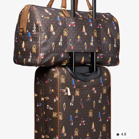 Michael Kors Bedford Travel Extra-Large Jet Set Girls Weekender Bag - Picture 5 of 6